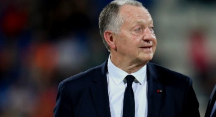 Aulas wants Ligue 1 season to finish